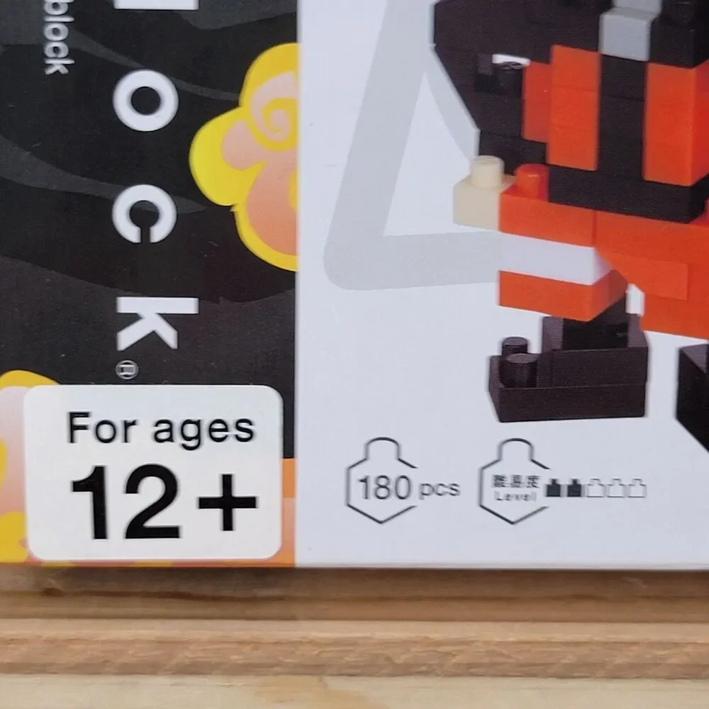 NanoBlock Naruto Shippuden Naruto Uzumaki 180 Pcs Level 2 - SEALED